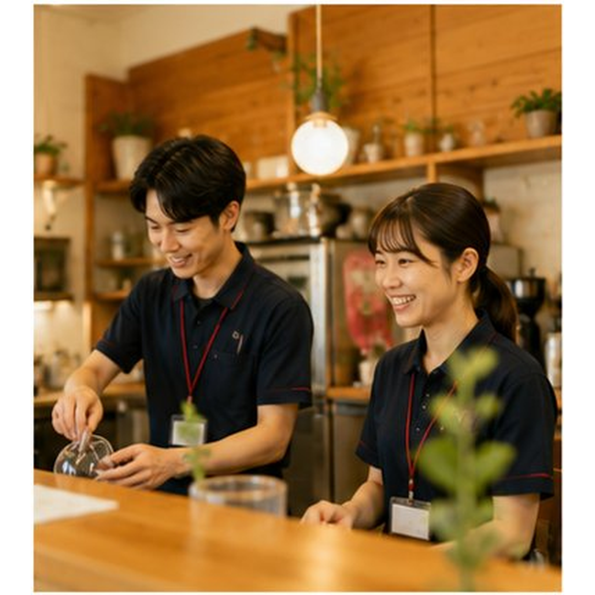 スタッフ談笑